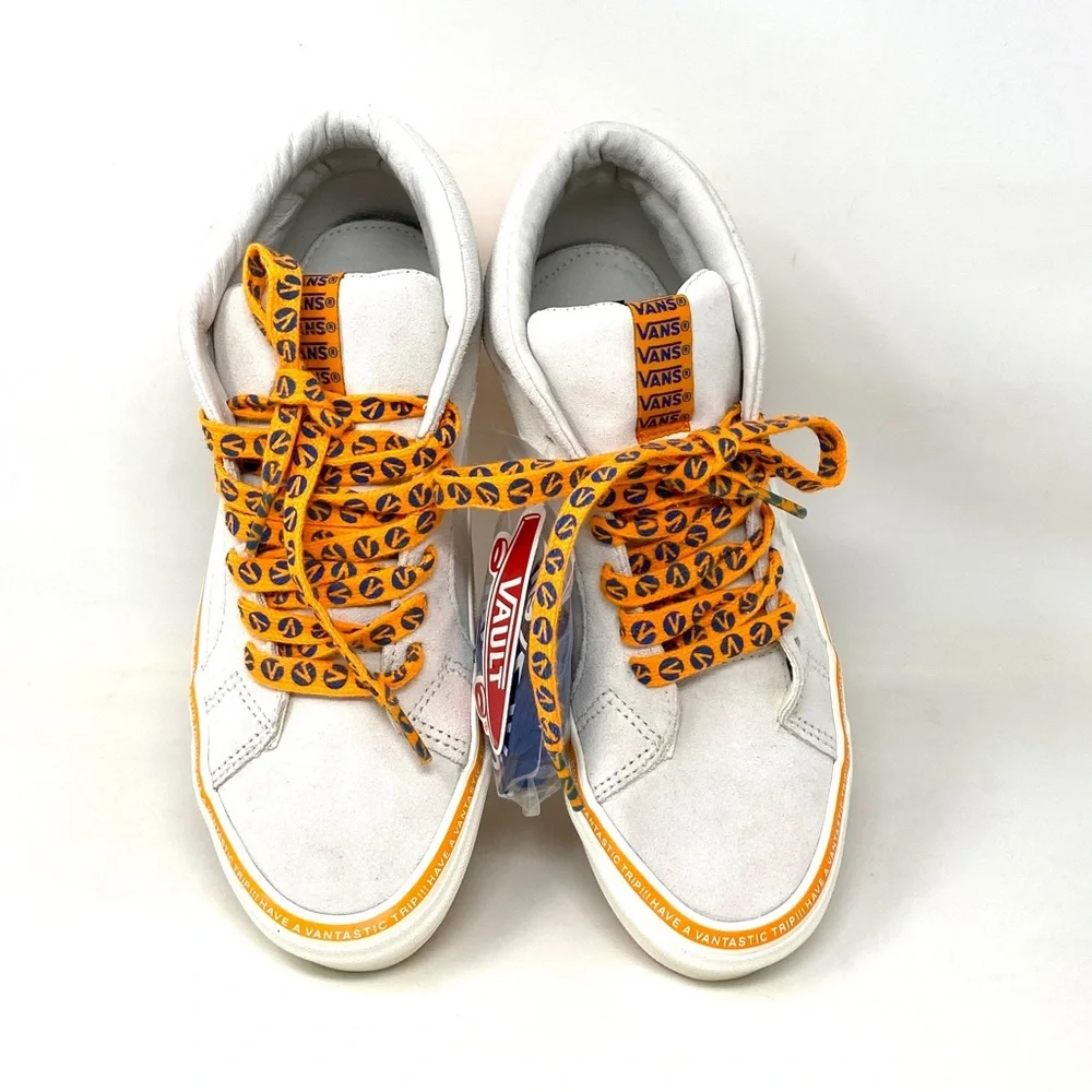 VANS X TAKA HAYASHI SNAKE TRAIL LX Suede Marshmallow Men's Sneakers VN0A4UWR26L - Picture 4 of 9